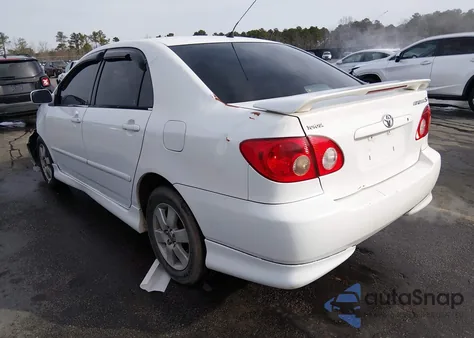 2003 Toyota Corolla S из США, поврежденный, VIN 1NXBR32E83Z151606